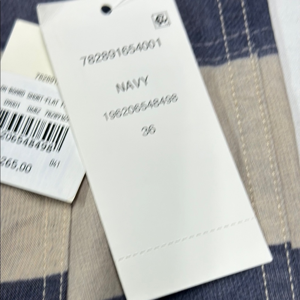 Ralph Lauren double RL Striped Twill Short 59% cotton 41% nylon - Picture 10 of 16